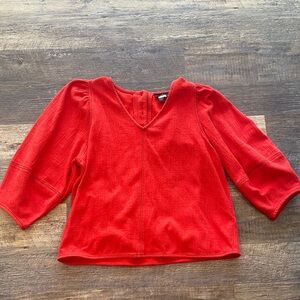 Current Air Vibrant Red women’s blouse
